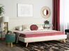 Łóżko tapicerowane 180 x 200 cm beżowe TALENCE_732174
