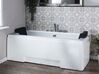 Whirlpool Bath with LED 1700 x 750 mm White GALLEY_870349