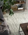 Fehér hosszú szálú szőnyeg 200 x 200 cm EVREN_758866