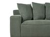 3-istuttava sohva chenille tummanvihreä VISKAN_903483