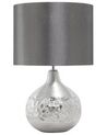 Tafellamp porselein zilver YAKIMA_543656