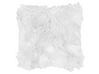 Set of 2 Faux Fur Cushions 45 x 45 cm White LUBHA_854251