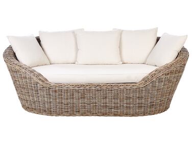 Rattan Garden Daybed Natural CAVO