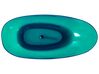 Fritstående badekar transparent blågrøn 169 x 78 cm BLANCARENA_891386