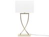 Table Lamp Gold and White YASUNI_877545