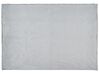 Capa de cobertor pesado em tecido cinzento claro 135 x 200 cm CALLISTO_891847