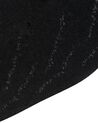 Vloerkleed wol zwart/wit 100 x 160 cm JINGJING_874900