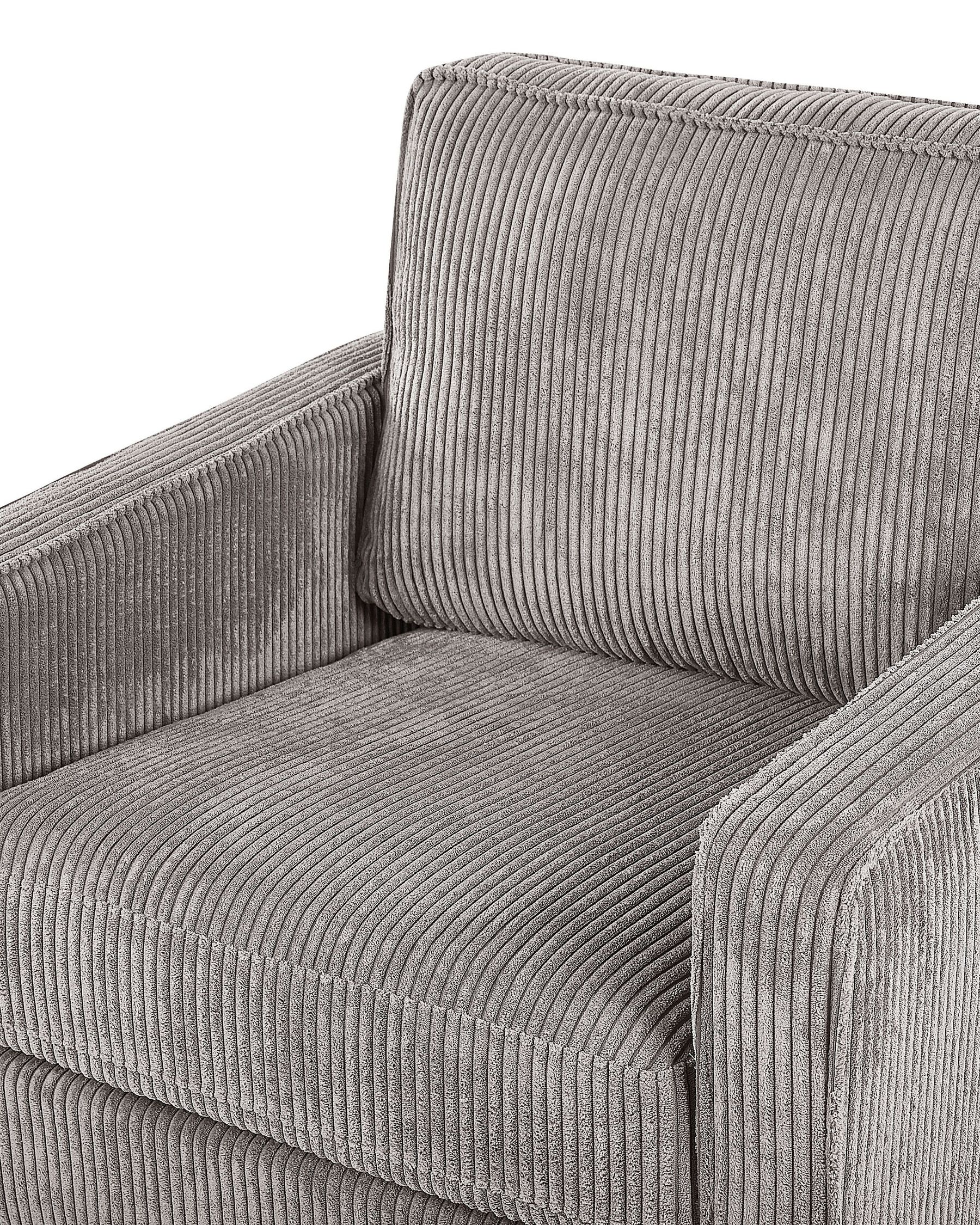 Sessel Cord grau VIND Beliani.de