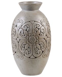 Koristemaljakko terrakotta harmaa 52 cm ELEUSIS Koristemaljakko terrakotta harmaa 52 cm ELEUSIS