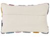2 bawełniane tuftowane poduszki dekoracyjne z abstrakcyjnym wzorem 30 x 50 cm wielokolorowe STORKSBIL_913225