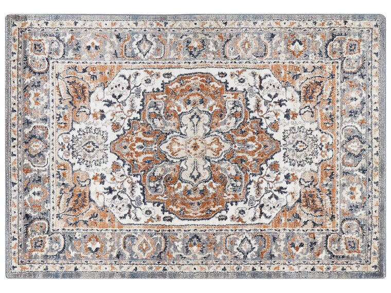 Teppich mehrfarbig 160 x 230 cm orientalisches Muster Kurzflor MARALIK_854932
