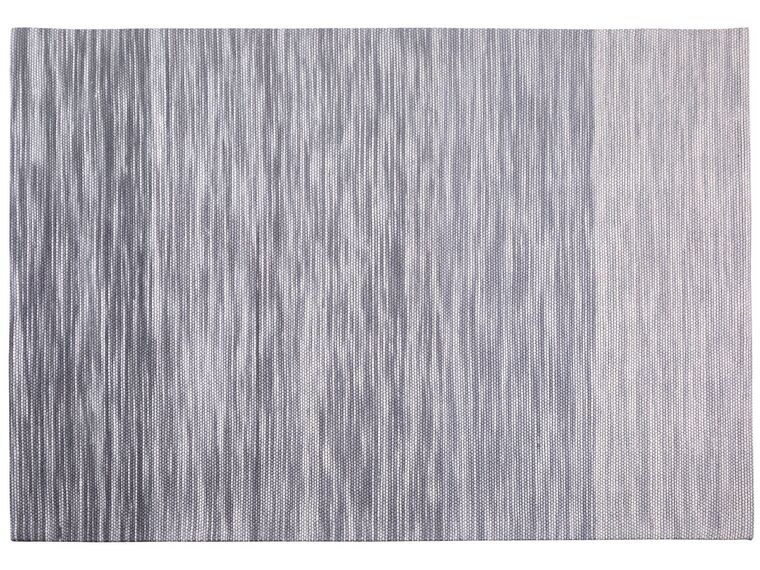 Alfombra de lana gris claro 160 x 230 cm KAPAKLI_802926