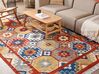 Vlněný kelimový koberec 200 x 300 cm vícebarevný LUSARAT_858513
