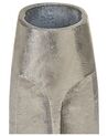 Vaso decorativo metallo argento 32 cm CARAL_823023