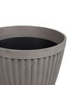 Vaso Da Fiori - GARDEN ID - Green Care Impact Taupe - 40 X 31 Cm Garanzia 10 Anni 100 Riciclato Resistente Ai Raggi Uv Gel Vaso Da Fiori - GARDEN ID - Green Care Impact Taupe - 40 X 31 Cm Garanzia 10 Anni 100 Riciclato Resistente Ai Raggi Uv Gel