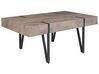 Coffee Table Dark Wood ADENA_746962