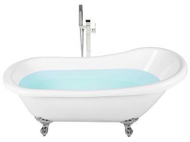 Freestanding Bath 1530 x 770 mm White CAYMAN