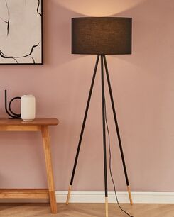 Lattiavalaisin metalli musta TOBOL Lattiavalaisin metalli musta TOBOL