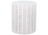 Tavolino bianco crema ⌀ 45 cm DEULI_852241