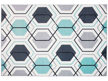 Vloerkleed polyester meerkleurig 160 x 230 cm GIRESUN