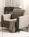Fabric Armchair Taupe FENES_897922