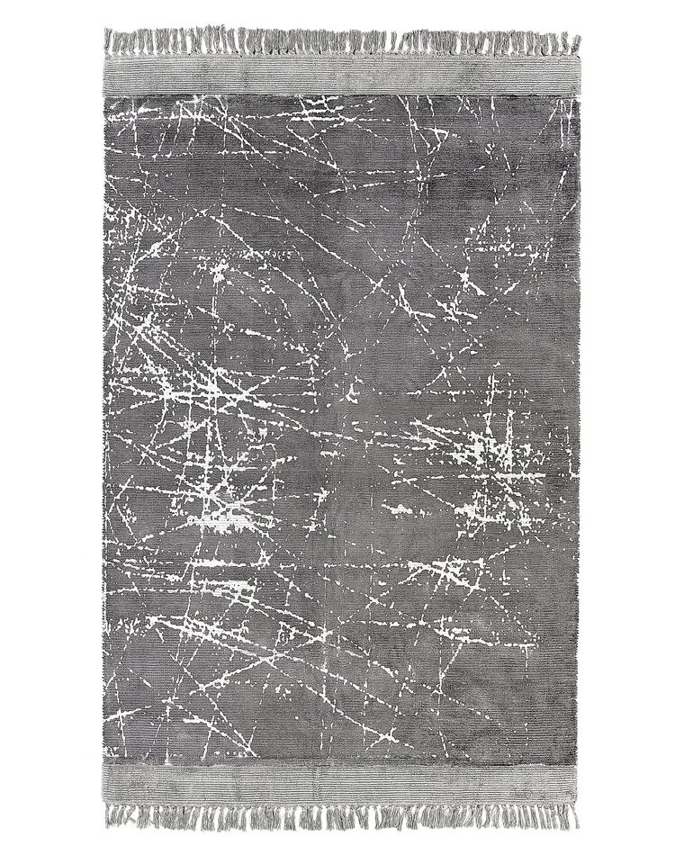 Tapis en viscose gris 140 x 200 cm HANLI_837000