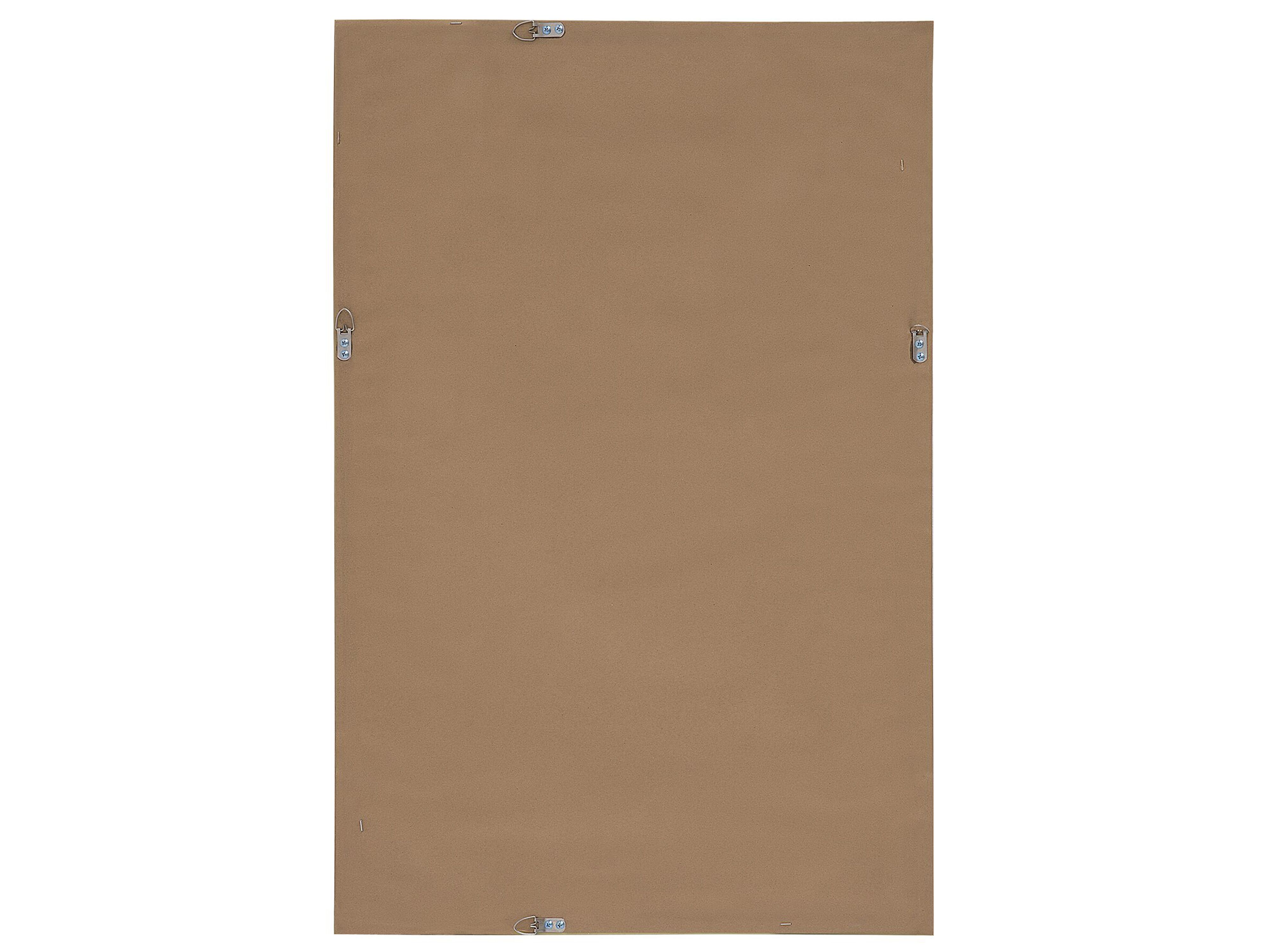 Wandspiegel heller Holzfarbton rechteckig 60 x 90 cm LOPEREC | Beliani.de