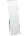 Stehspiegel Metall silber rechteckig 50 x 156 cm BEAUVAIS_844300