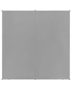 Aurinkopurje neliö harmaa 300 x 300 cm LUKKA