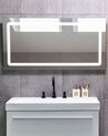 LED Wall Mirror 120 x 60 cm Silver BENOUVILLE_863032