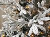 Sapin de Noël recouvert de neige artificielle 210 cm BASSIE _837644