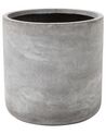 Maceta de mezcla de arcilla gris claro ⌀ 51 cm MESSENE_853288