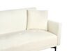 Boucle Sofa Bed Off-White LUCAN_914812