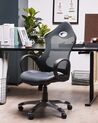 Krzesło biurowe regulowane szaro-zielone iCHAIR_673175