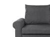 Fabric Sofa Bed Dark Grey SILDA_789573