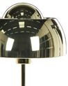 Tischlampe Spiegeleffekt gold 44 cm rund SENETTE_822322