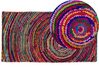 Matta handvävd kort lugg 80 x 150 cm flerfärgad MALATYA_904478
