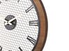 Orologio da parete legno scuro ø 54 cm FUBEROS_797044
