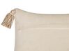 Set di 2 cuscini cotone beige 30 x 50 cm INCANA_843100