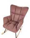Rocking Chair Pink OULU_914729