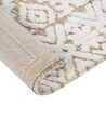 Teppich cremeweiß / beige 300 x 400 cm orientalisches Muster GOGAI_884391