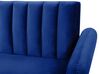 Velvet Sofa Bed Navy Blue VIMMERBY_771580
