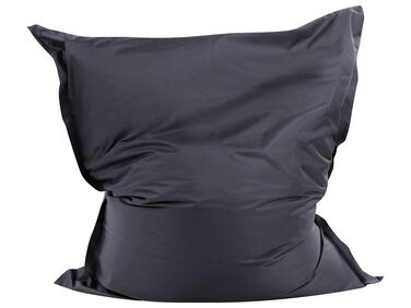 Sitzsack mit Innensack für In- und Outdoor 140 x 180 cm schwarz FUZZY