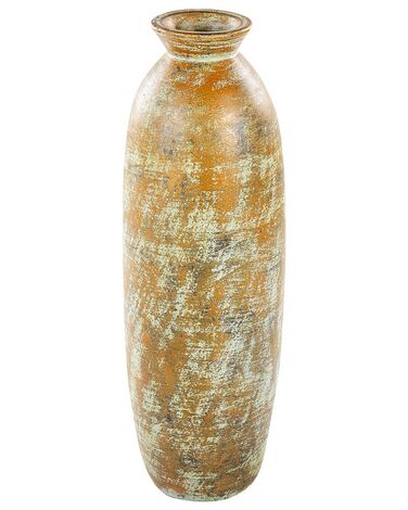 Dekorativ terracotta vase 53 cm flerfarvet MESINI