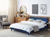 EU King Size Bed Frame Cover Navy Blue for Bed FITOU _748703