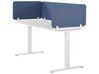 Työpöydän väliseinä sininen 160 x 40 cm WALLY_800686