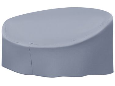 Funda de PVC gris 165 x 140 x 75 cm CHUVA para cama de exterior SYLT