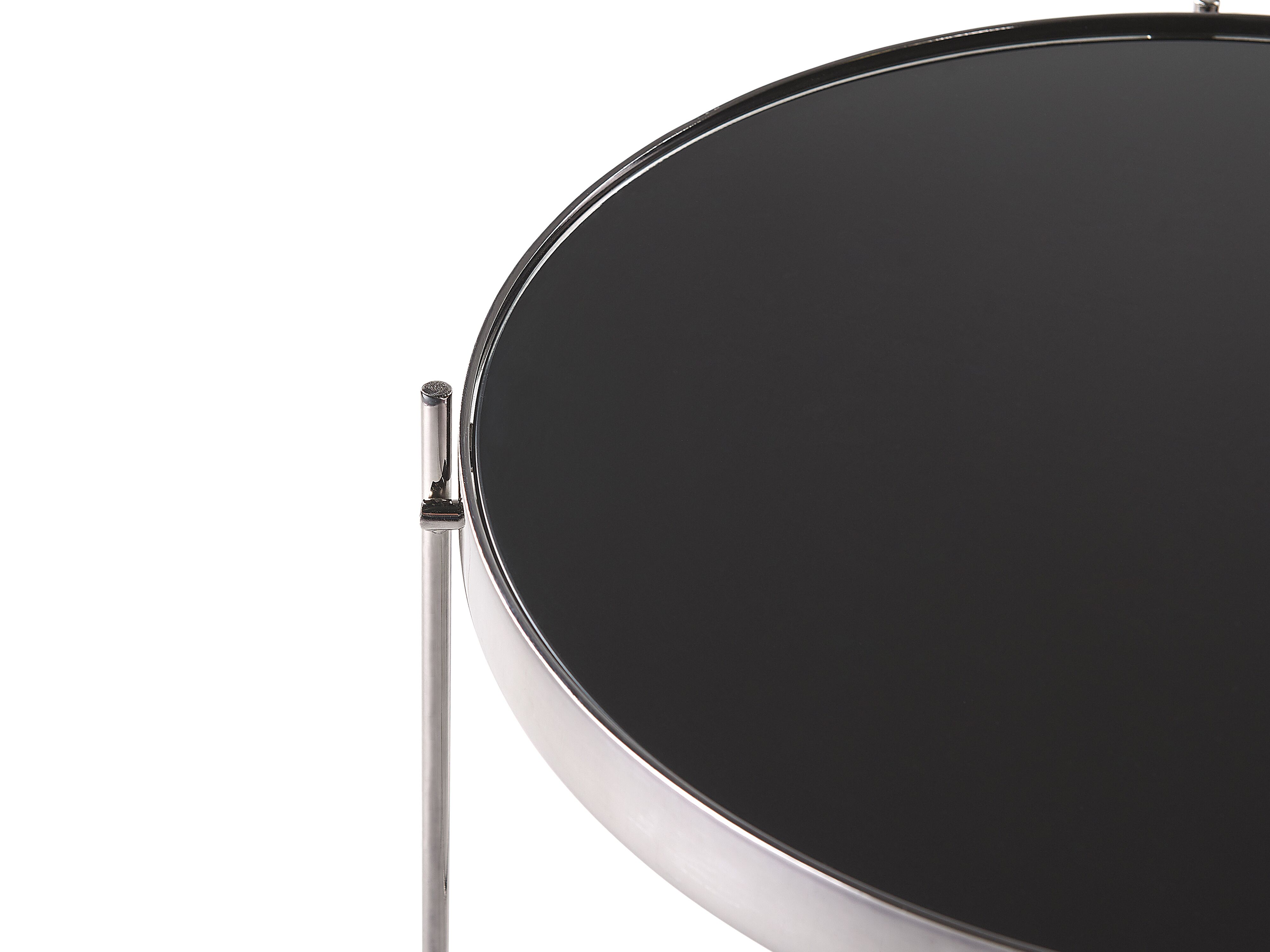 Stolik kawowy srebrny LUCEA