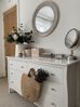 Commode blanche 6 tiroirs WINCHESTER_874222