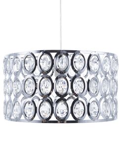 Riippuvalaisin metalli hopea TENNA S